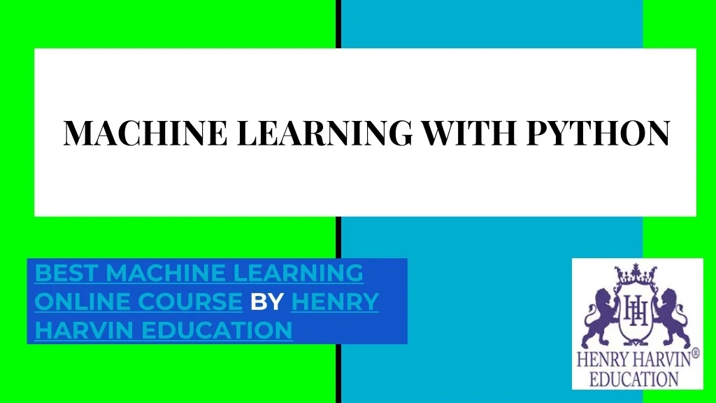 PPT - Machine Learning with Python PowerPoint Presentation, free ...