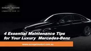 Mercedes Car Services | Europei Motori