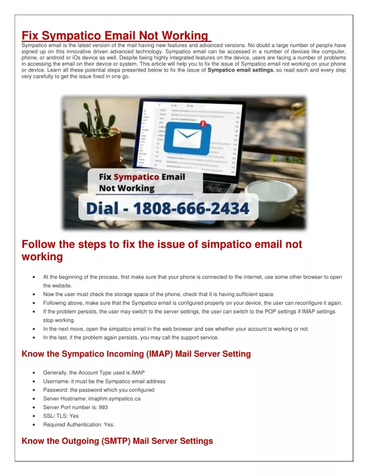 fix sympatico email not working sympatico email