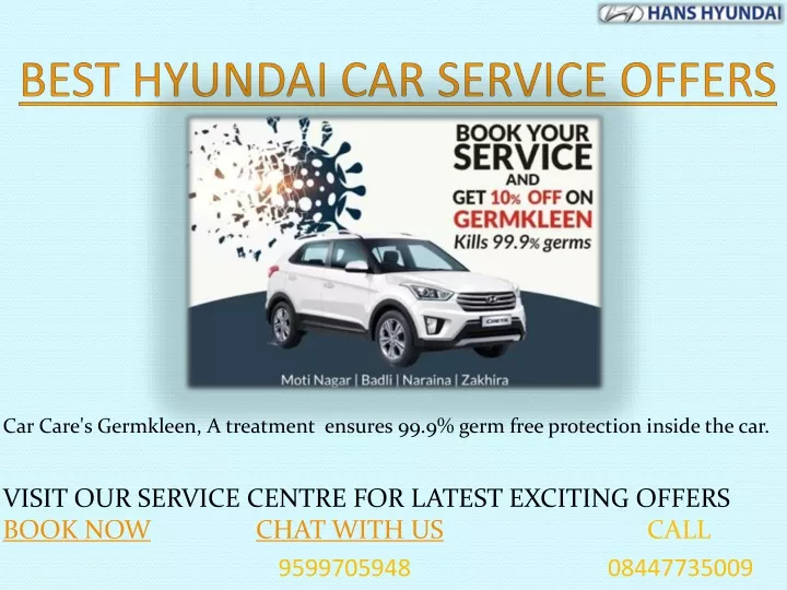 best hyundai car service offers