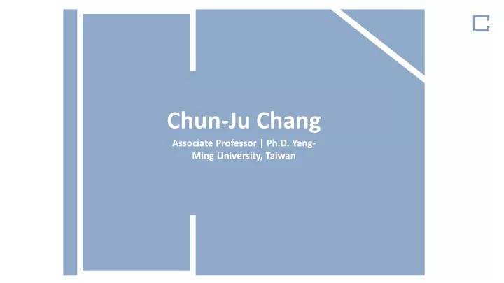 chun ju chang associate professor ph d yang ming