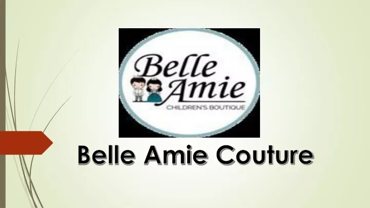 belle amie c outure
