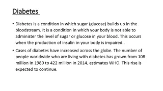 Homeopathy treatment for diabetes