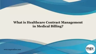 Healthcare Contract Management