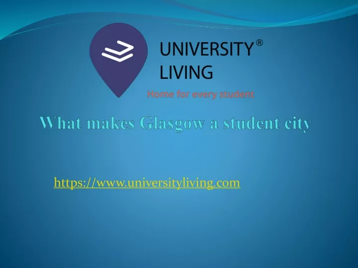 what makes glasgow a student city