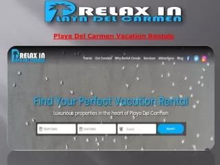 Playa Del Carmen Vacation Rentals