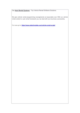 get auto rental systems top vehicle rental