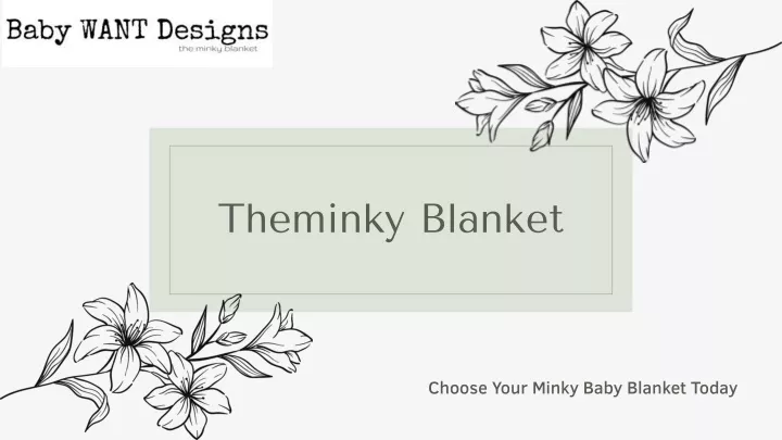theminky blanket