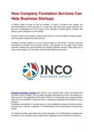 INCO Business Group