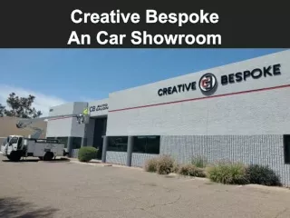 Creative Bespoke An Car Showroom