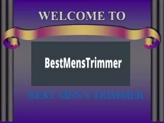 Top 15 Best Trimmer for men in India 2020