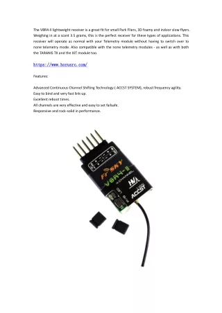 the v8r4 ii lightweight receiver is a great