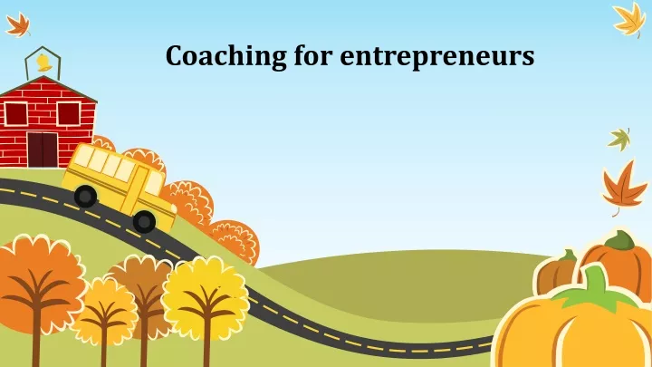 coaching for entrepreneurs