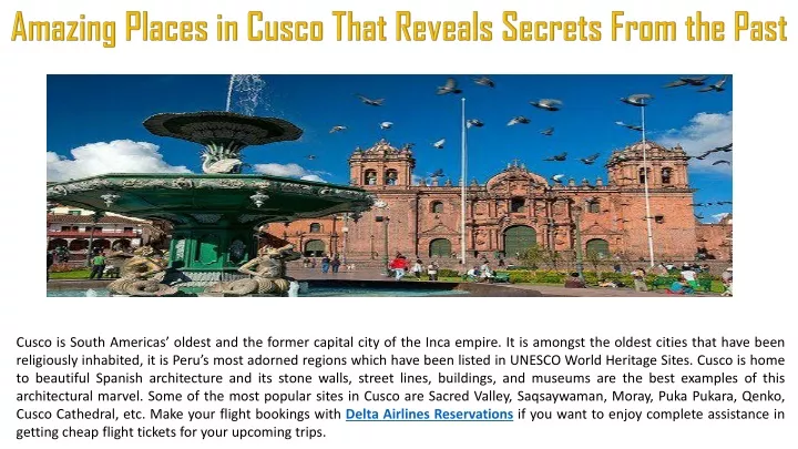 amazing places in cusco that reveals secrets from