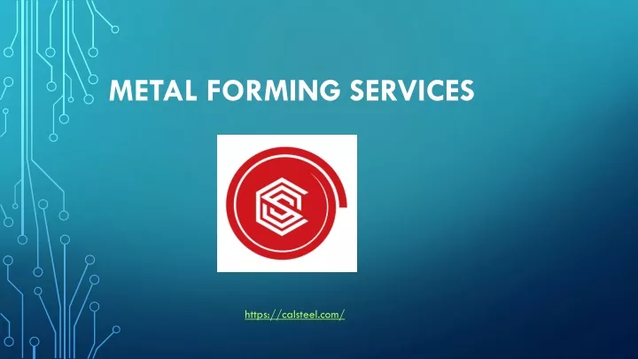 metal forming services