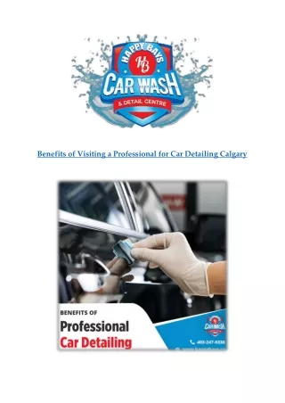 benefits of visiting a professional