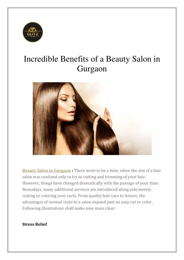 incredible benefits of a beauty salon in gurgaon