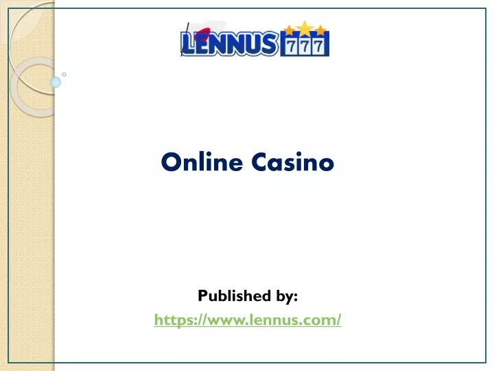 online casino published by https www lennus com