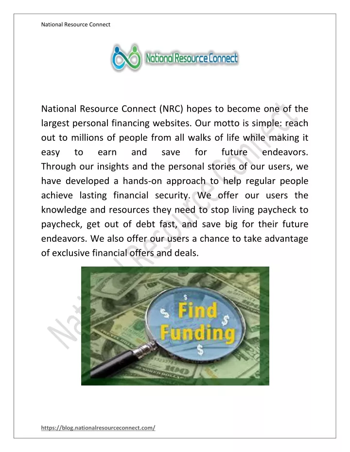 national resource connect