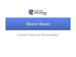 sleeve boxes