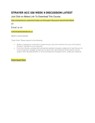 Outline a strategy for companies to spend excess cash and maximize the value of that spend.