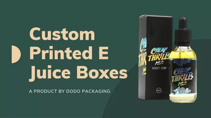 custom printed e juice boxes