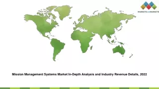 mission management systems market in depth