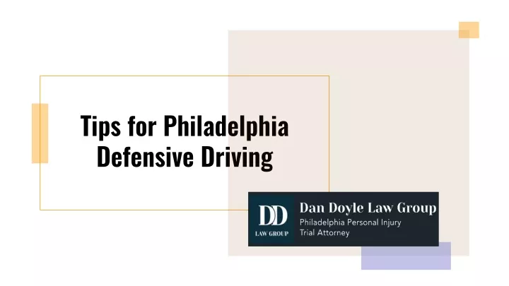 tips for philadelphia defensive driving