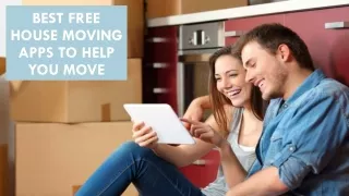 Best Free House Moving Apps to Help You Move