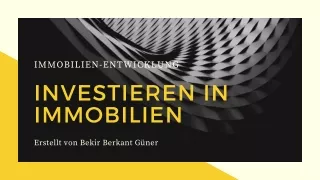 Top-Entwickler von Gewerbeimmobilien | Bekir Berkant Güner