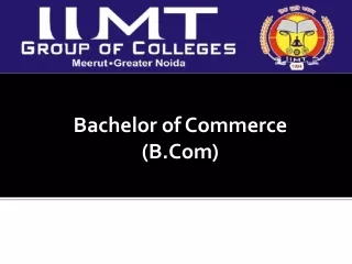 bachelor of commerce b com