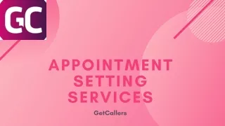 appointment setting services