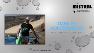stand up paddleboarding