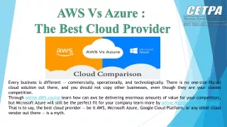 PPT - Azure vs. AWS PowerPoint Presentation, free download - ID:7328763