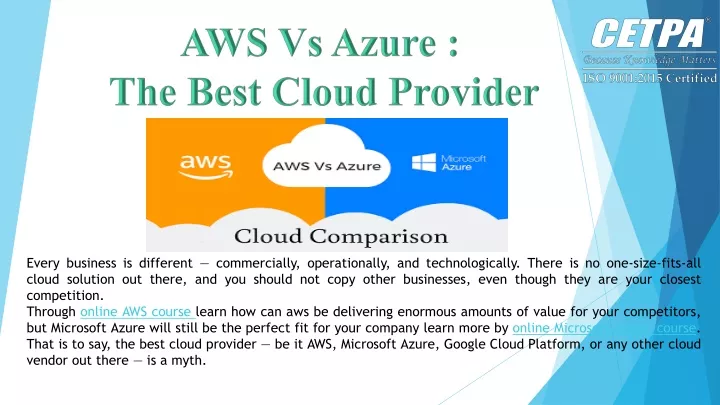 aws vs azure the best cloud provider