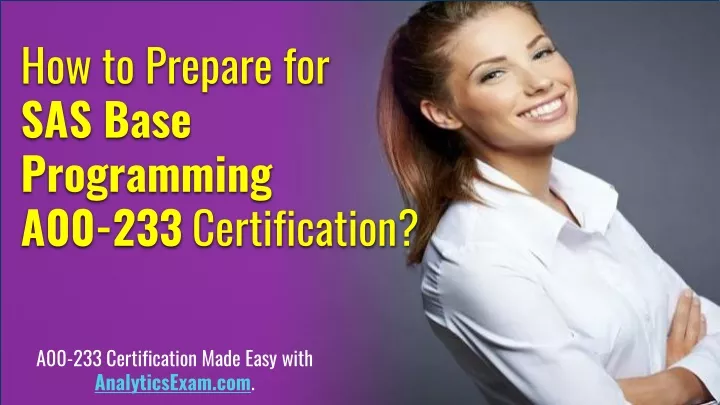 how to prepare for sas base programming