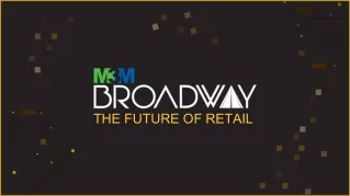 M3M Broadway in Sector 71, Golf Course Extension Road Gurgaon