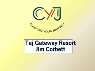 Resorts for Weekend Getaways in Jim Corbett | Taj Gateway Resort