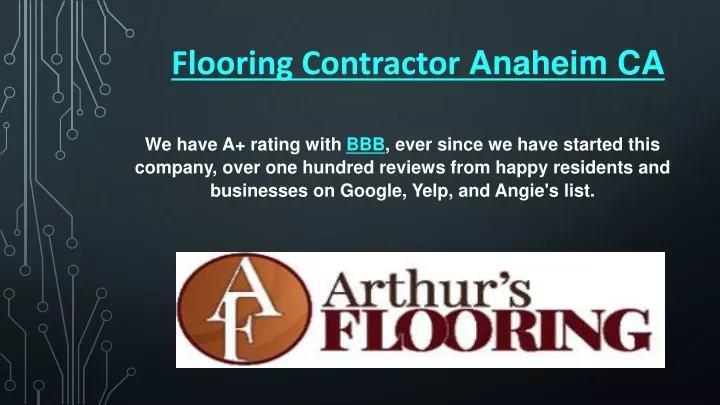 flooring contractor anaheim ca