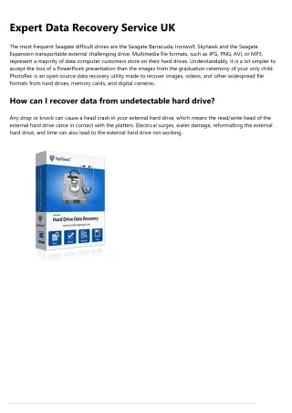 expert data recovery service uk