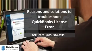 Comprehensive Solutions For QuickBooks License Error