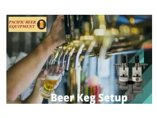 How to Beer keg setup installation.