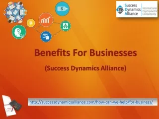 Benefits For Businesses- Success Dynamics Alliance