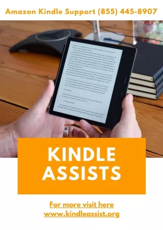 Get Kindle Device Online Support And Service - (855) 445-8907 Kindle Support