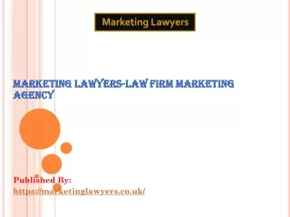 Marketing Lawyers-Law Firm Marketing Agency