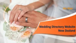 Wedding Vendors Directory in Auckland New Zealand
