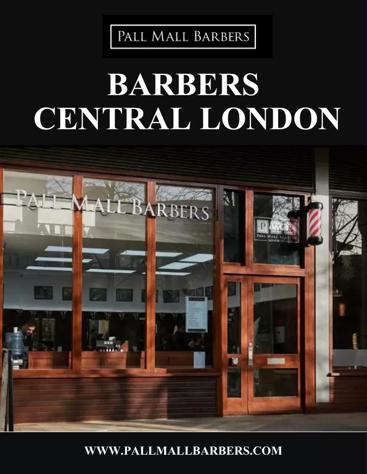barbers central london