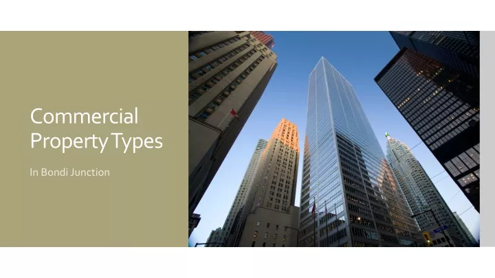 commercial property types