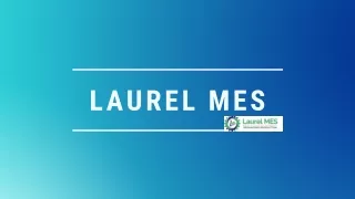 Get The Best Pharma Manufacturing Execution SystemBy Laurel MES
