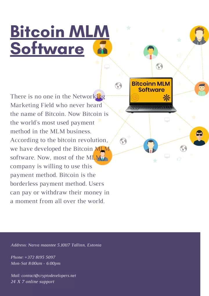 bitcoin mlm software